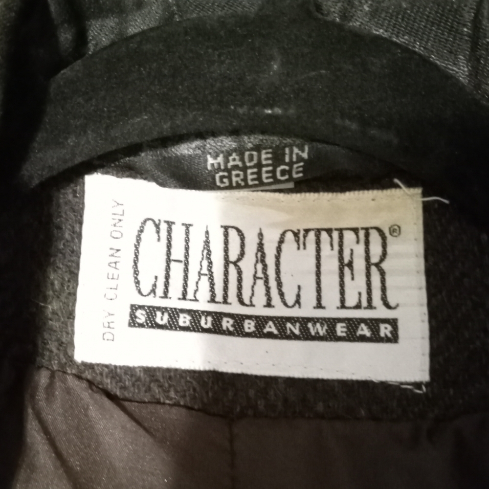 Patchwork Blazer With Faux Leather Collar - image 6